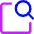 Search App Feature Content Icon from Core Neon Set