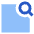Search App Feature Content Icon from Sharp Flat Set