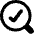 Search Check Icon from Core Remix Set