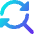 Search Find Replace Icon from Core Gradient Set