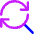 Search Find Replace Icon from Core Neon Set