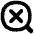 Search Off Disable Icon from Flex Solid Set