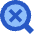 Search Off Disable Icon from Sharp Flat Set