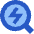 Search Quick Action Icon from Sharp Flat Set