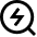 Search Quick Action Icon from Sharp Line Set