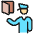 Security Officer Passport Icon from Ultimate Colors Set