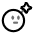 Bomb Emoji Icon from Solar Line Duotone Set