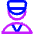 Doorman Guard Icon from Core Neon Set