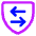 Firewall Privacy Shield Icon from Core Neon Set