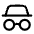 Incognito Icon from Solar Linear Set