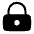 Lock Keyhole Icon from Solar Bold Set