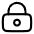 Lock Keyhole Icon from Solar Linear Set | Free Download as SVG Vector and Transparent PNG | Streamline icons