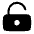 Download free Lock Keyhole Unlocked PNG, SVG vector icon from Solar Bold set.