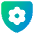 Security Setting Gear Icon from Core Gradient Set