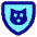 Shield Cat Pet Protect Icon from Core Pop Set