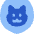 Shield Cat Pet Protect Icon from Flex Flat Set