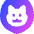 Shield Cat Pet Protect Icon from Flex Gradient Set