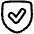 Shield Check Icon from Plump Line Set