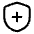 Shield Plus Icon from Solar Linear Set