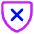 Shield Privacy Protection Off Disable Icon from Core Neon Set