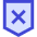 Shield Privacy Protection Off Disable Icon from Sharp Duo Set