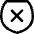 Shield Privacy Protection Off Disable Icon from Flex Line Set