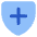 Shield Protection Moderator Add Icon from Core Flat Set
