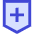 Shield Protection Moderator Add Icon from Sharp Duo Set