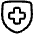 Shield Protection Moderator Add Icon from Plump Line Set
