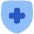 Shield Protection Moderator Add Icon from Plump Flat Set