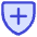 Shield Protection Moderator Add Icon from Core Duo Set