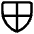 Shield Security Protection Icon from Core Line Set