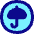 Umbrella Circle Icon from Flex Pop Set