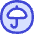 Umbrella Circle Icon from Flex Duo Set