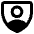 User Protection 2—shield Secure Security Profile Person Icon from Core Remix Set