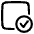 Select App Object Mark Icon from Plump Line Set