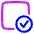 Select App Object Mark Icon from Plump Neon Set