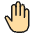 Cursor Hand 2 Icon from Ultimate Colors Set