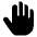 Cursor Hand 2 Icon from Ultimate Bold Set