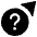 Cursor Question Icon from Ultimate Bold Set