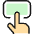 Touchpad Finger Icon from Ultimate Colors Set