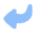 Reply 2 Icon from Plump Flat Set