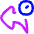 Reply Time Clock Icon from Flex Neon Set