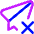 Send Cancel Undo Icon from Core Neon Set