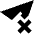 Send Cancel Undo Icon from Sharp Solid Set