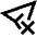 Send Cancel Undo Icon from Sharp Line Set