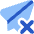 Send Cancel Undo Icon from Core Flat Set