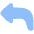 Send Reply Icon from Plump Flat Set