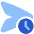 Send Schedule Icon from Plump Flat Set