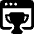 Seo Trophy Icon from Ultimate Bold Set
